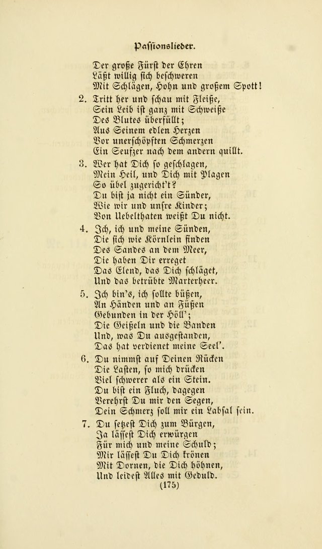 Deutsches Gesang- und Choralbuch: eine Auswahl geistlicher Lieder ... Neue, verbesserte und verhmehrte Aufl. page 172