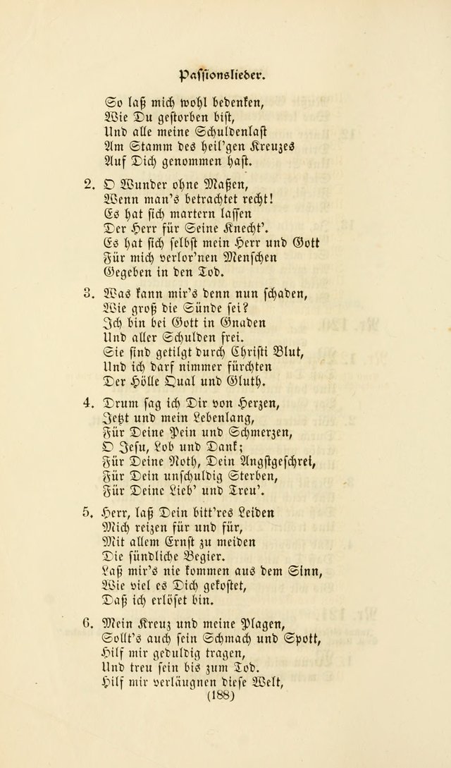 Deutsches Gesang- und Choralbuch: eine Auswahl geistlicher Lieder ... Neue, verbesserte und verhmehrte Aufl. page 185