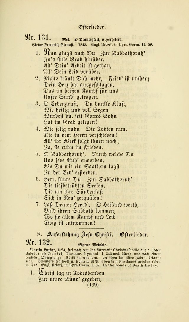 Deutsches Gesang- und Choralbuch: eine Auswahl geistlicher Lieder ... Neue, verbesserte und verhmehrte Aufl. page 196