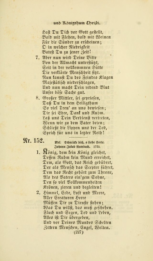 Deutsches Gesang- und Choralbuch: eine Auswahl geistlicher Lieder ... Neue, verbesserte und verhmehrte Aufl. page 224