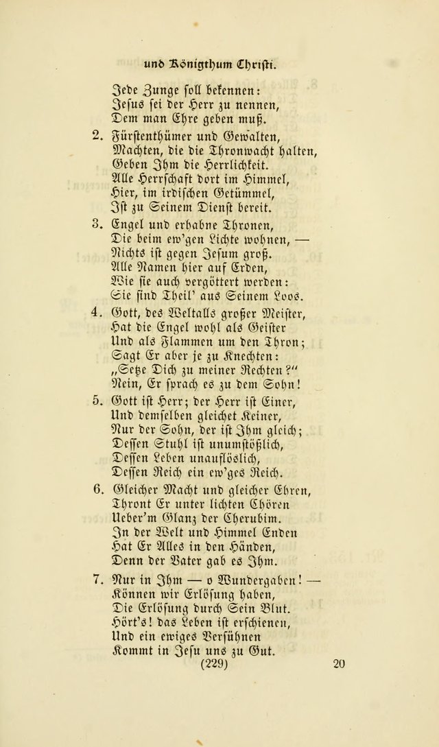 Deutsches Gesang- und Choralbuch: eine Auswahl geistlicher Lieder ... Neue, verbesserte und verhmehrte Aufl. page 226