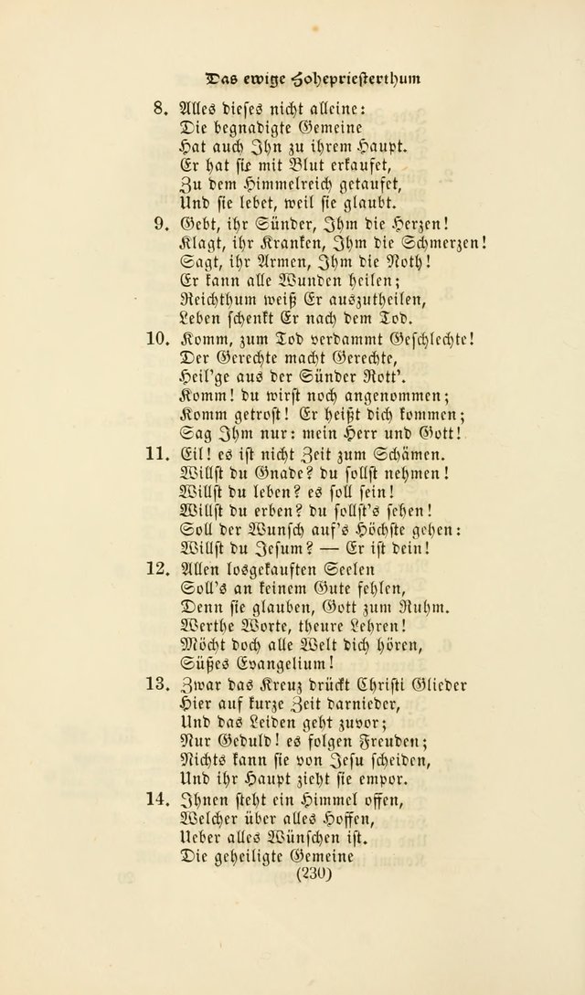 Deutsches Gesang- und Choralbuch: eine Auswahl geistlicher Lieder ... Neue, verbesserte und verhmehrte Aufl. page 227