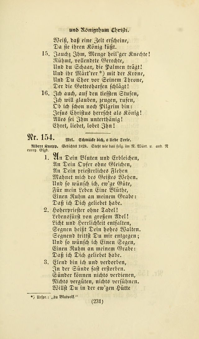 Deutsches Gesang- und Choralbuch: eine Auswahl geistlicher Lieder ... Neue, verbesserte und verhmehrte Aufl. page 228