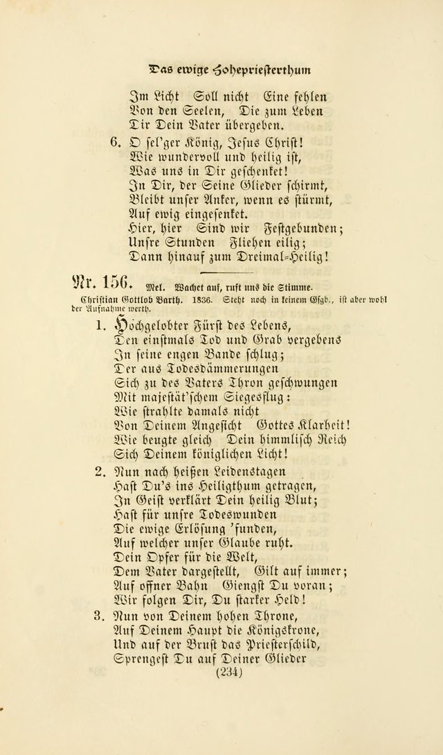 Deutsches Gesang- und Choralbuch: eine Auswahl geistlicher Lieder ... Neue, verbesserte und verhmehrte Aufl. page 231