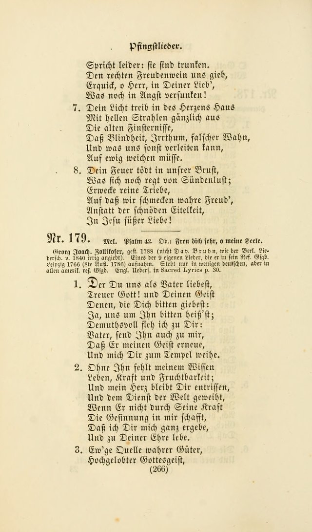 Deutsches Gesang- und Choralbuch: eine Auswahl geistlicher Lieder ... Neue, verbesserte und verhmehrte Aufl. page 263