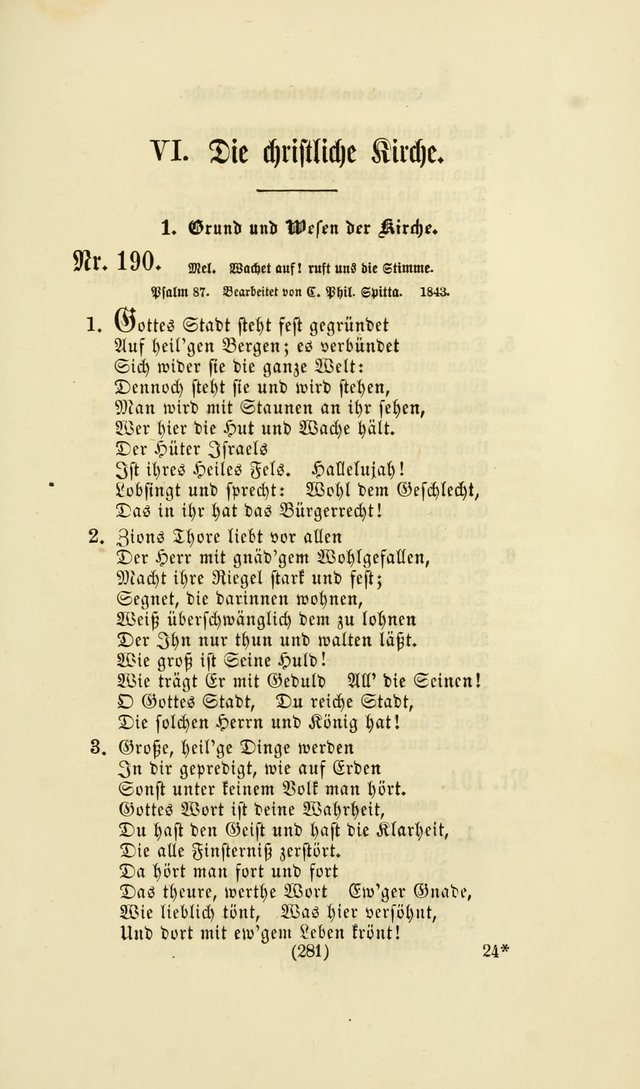 Deutsches Gesang- und Choralbuch: eine Auswahl geistlicher Lieder ... Neue, verbesserte und verhmehrte Aufl. page 278