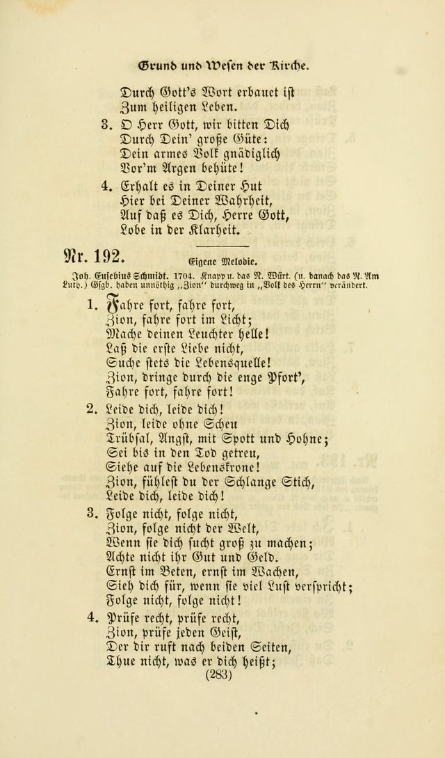 Deutsches Gesang- und Choralbuch: eine Auswahl geistlicher Lieder ... Neue, verbesserte und verhmehrte Aufl. page 280