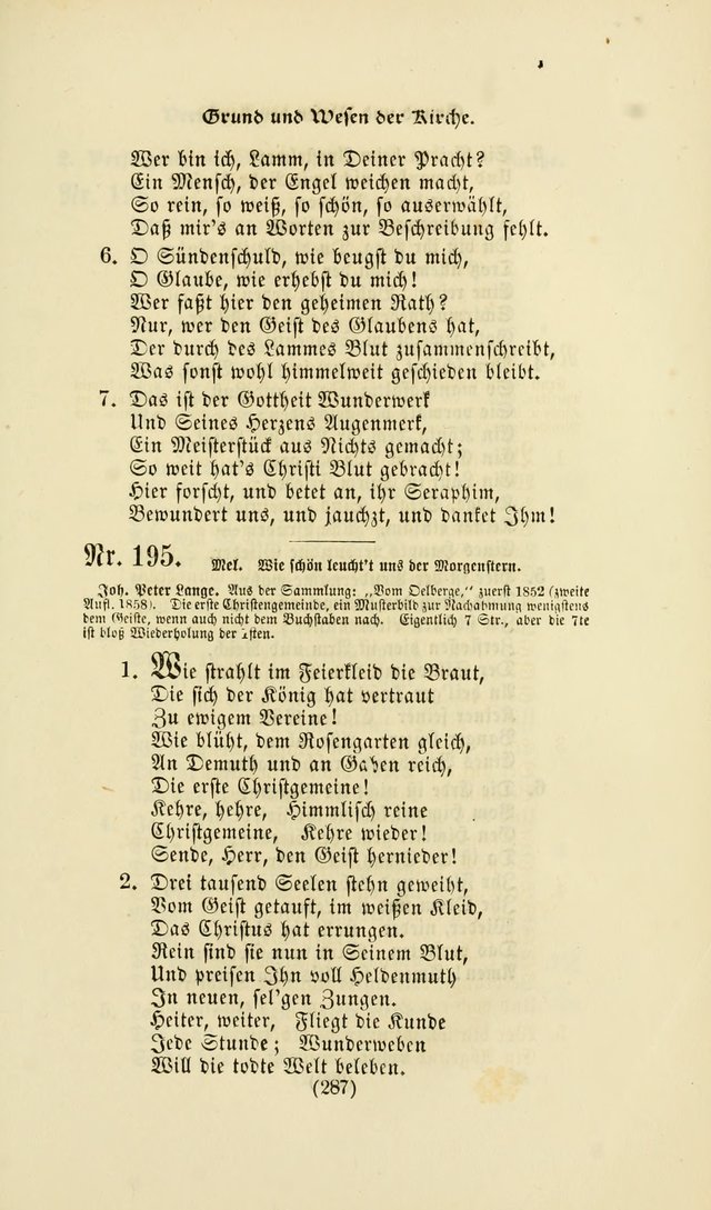 Deutsches Gesang- und Choralbuch: eine Auswahl geistlicher Lieder ... Neue, verbesserte und verhmehrte Aufl. page 284