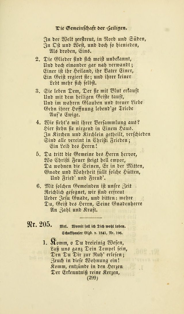 Deutsches Gesang- und Choralbuch: eine Auswahl geistlicher Lieder ... Neue, verbesserte und verhmehrte Aufl. page 296