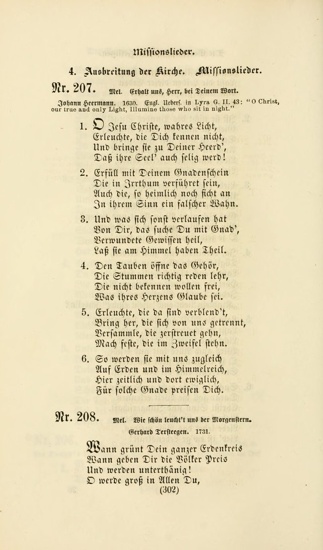 Deutsches Gesang- und Choralbuch: eine Auswahl geistlicher Lieder ... Neue, verbesserte und verhmehrte Aufl. page 299