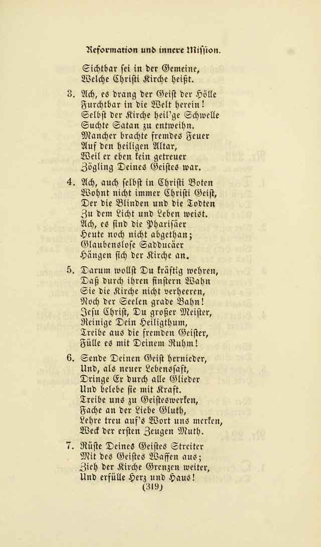 Deutsches Gesang- und Choralbuch: eine Auswahl geistlicher Lieder ... Neue, verbesserte und verhmehrte Aufl. page 316