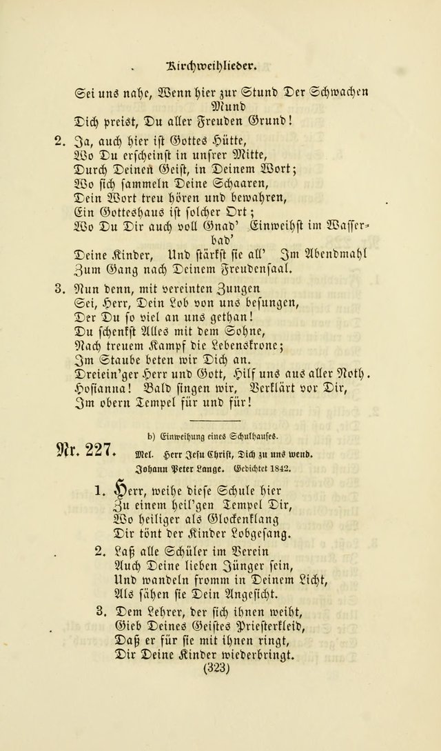 Deutsches Gesang- und Choralbuch: eine Auswahl geistlicher Lieder ... Neue, verbesserte und verhmehrte Aufl. page 320