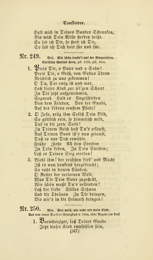 Deutsches Gesang- und Choralbuch: eine Auswahl geistlicher Lieder ... Neue, verbesserte und verhmehrte Aufl. page 344