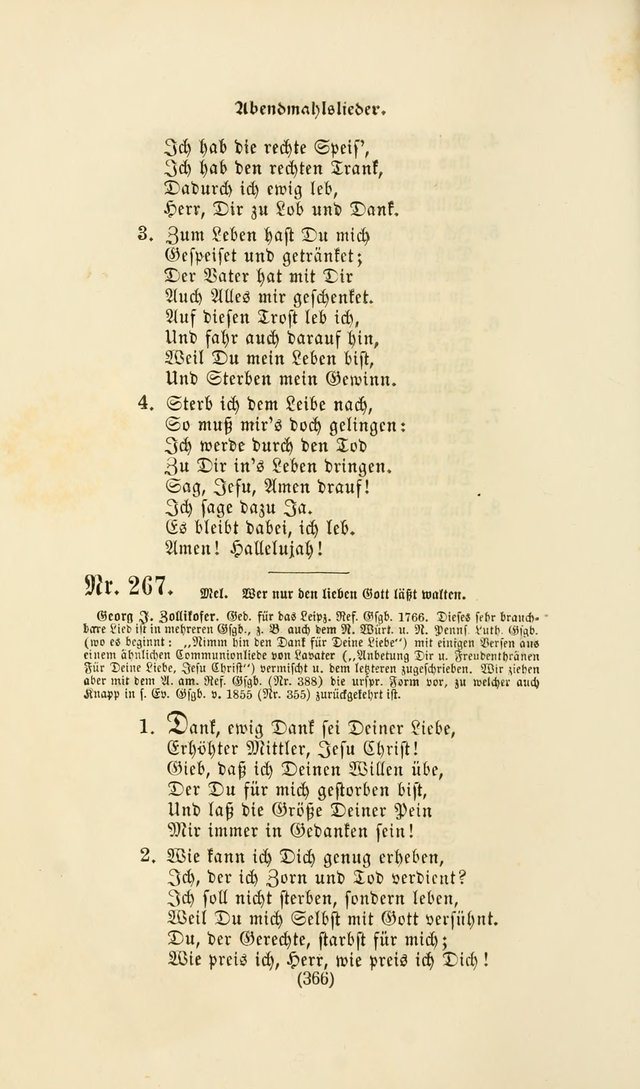 Deutsches Gesang- und Choralbuch: eine Auswahl geistlicher Lieder ... Neue, verbesserte und verhmehrte Aufl. page 363