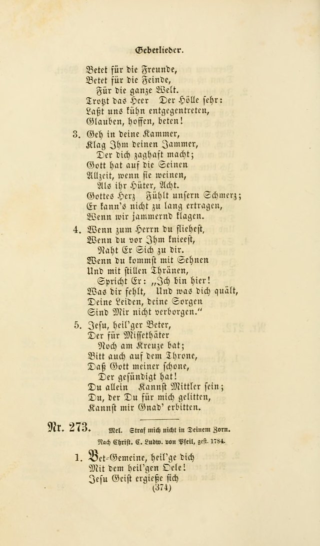 Deutsches Gesang- und Choralbuch: eine Auswahl geistlicher Lieder ... Neue, verbesserte und verhmehrte Aufl. page 371