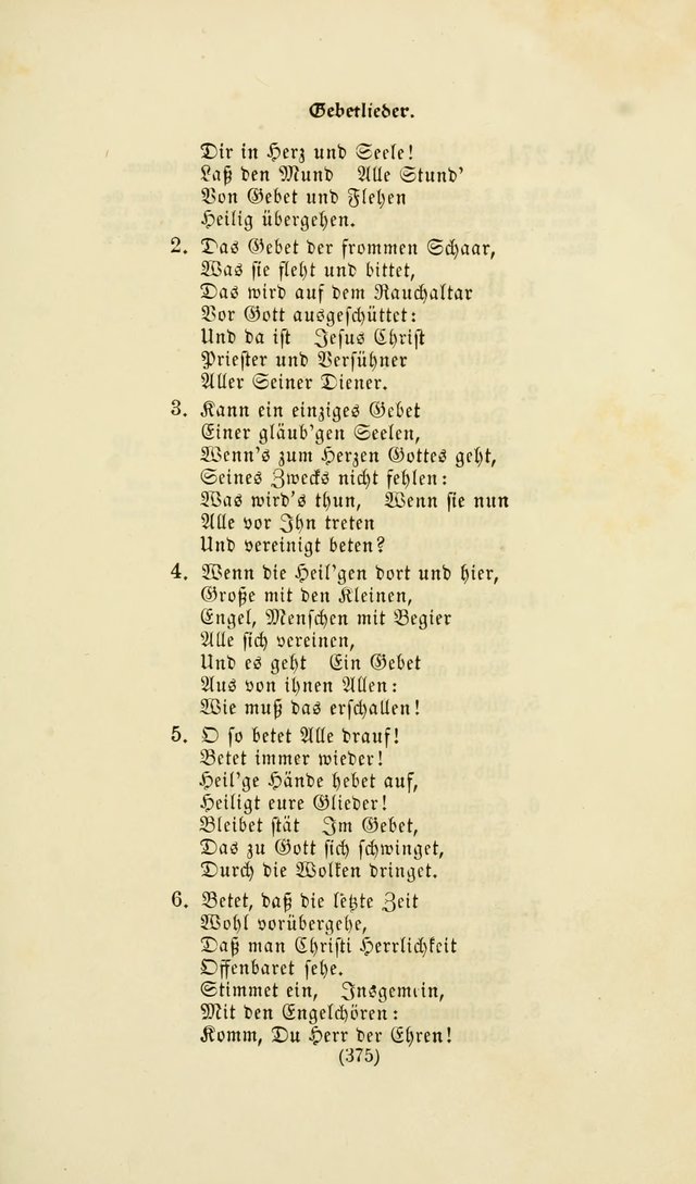 Deutsches Gesang- und Choralbuch: eine Auswahl geistlicher Lieder ... Neue, verbesserte und verhmehrte Aufl. page 372