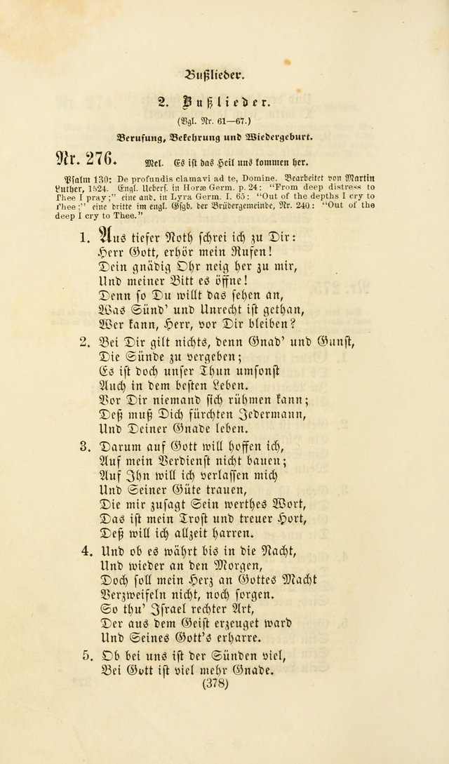 Deutsches Gesang- und Choralbuch: eine Auswahl geistlicher Lieder ... Neue, verbesserte und verhmehrte Aufl. page 375