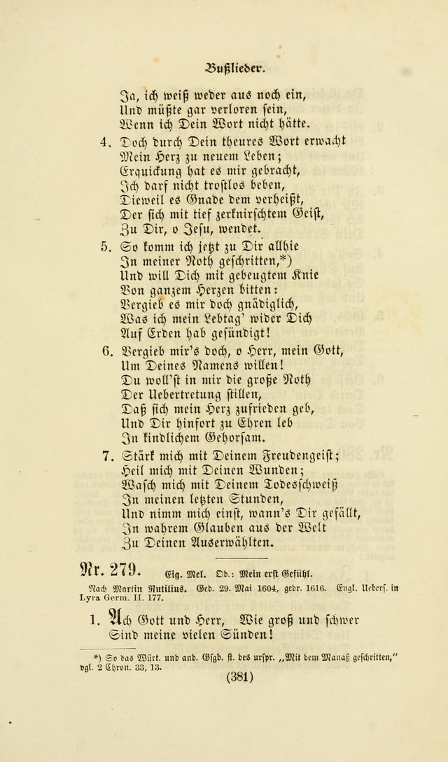 Deutsches Gesang- und Choralbuch: eine Auswahl geistlicher Lieder ... Neue, verbesserte und verhmehrte Aufl. page 378