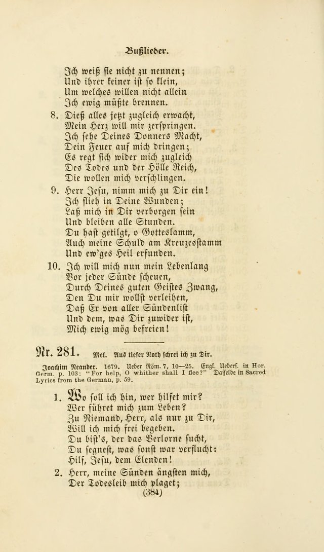 Deutsches Gesang- und Choralbuch: eine Auswahl geistlicher Lieder ... Neue, verbesserte und verhmehrte Aufl. page 381