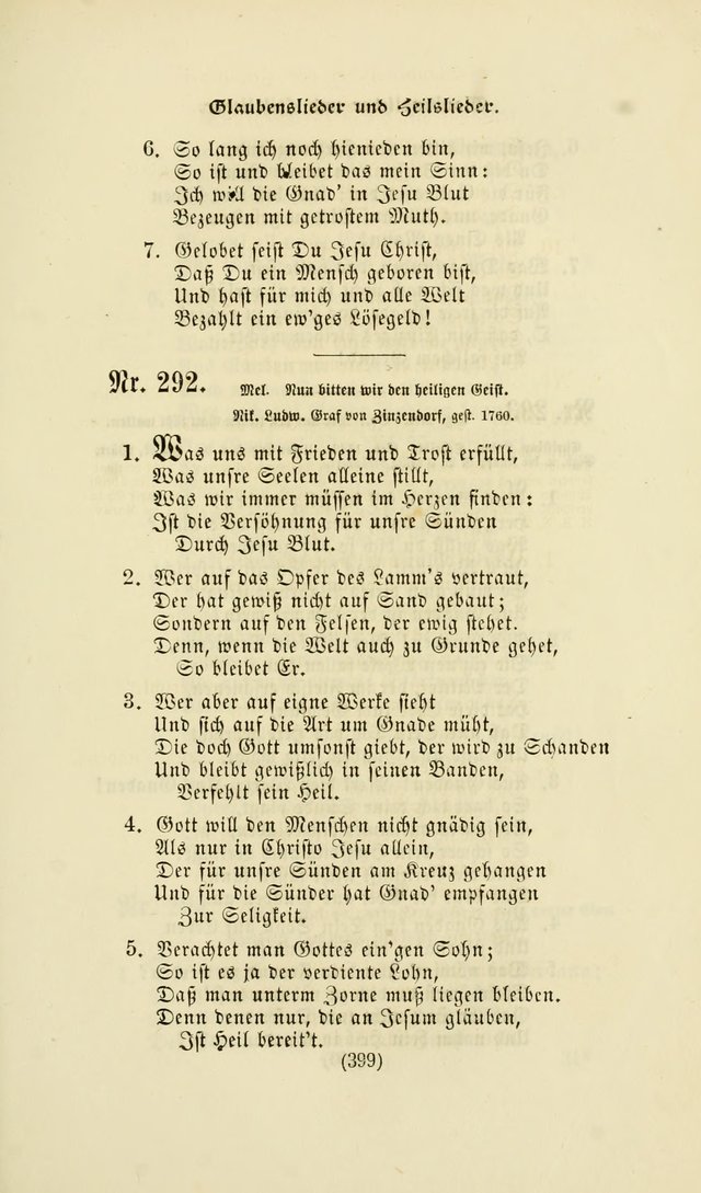 Deutsches Gesang- und Choralbuch: eine Auswahl geistlicher Lieder ... Neue, verbesserte und verhmehrte Aufl. page 396