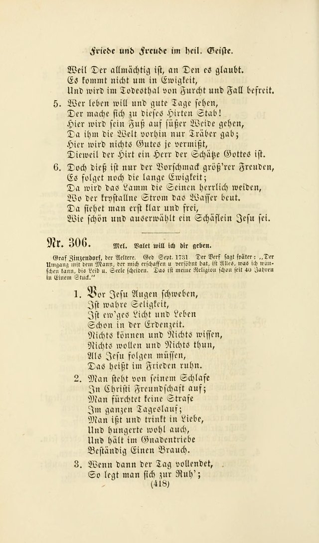 Deutsches Gesang- und Choralbuch: eine Auswahl geistlicher Lieder ... Neue, verbesserte und verhmehrte Aufl. page 415