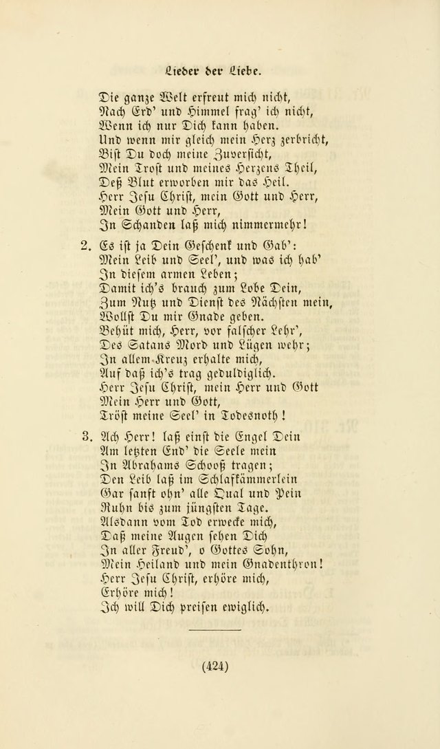 Deutsches Gesang- und Choralbuch: eine Auswahl geistlicher Lieder ... Neue, verbesserte und verhmehrte Aufl. page 421