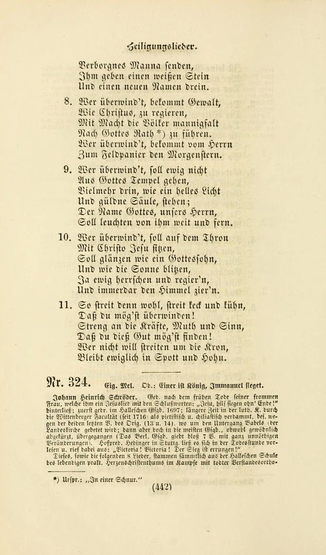 Deutsches Gesang- und Choralbuch: eine Auswahl geistlicher Lieder ... Neue, verbesserte und verhmehrte Aufl. page 439