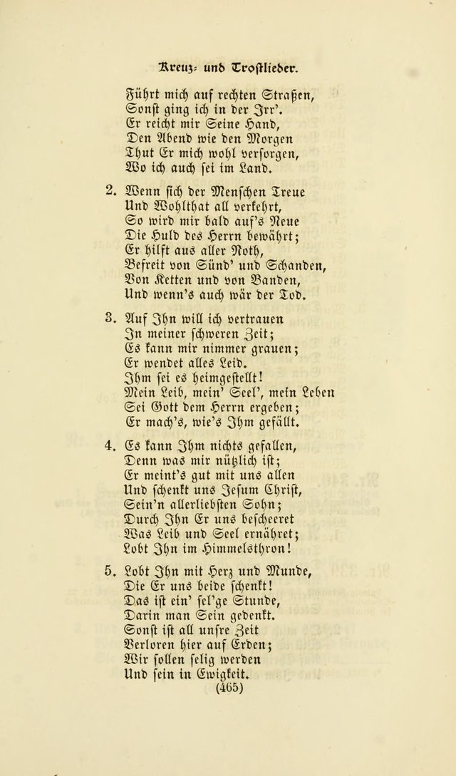 Deutsches Gesang- und Choralbuch: eine Auswahl geistlicher Lieder ... Neue, verbesserte und verhmehrte Aufl. page 462