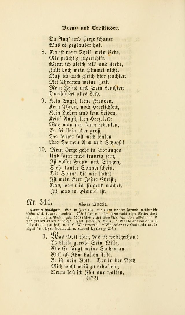 Deutsches Gesang- und Choralbuch: eine Auswahl geistlicher Lieder ... Neue, verbesserte und verhmehrte Aufl. page 469