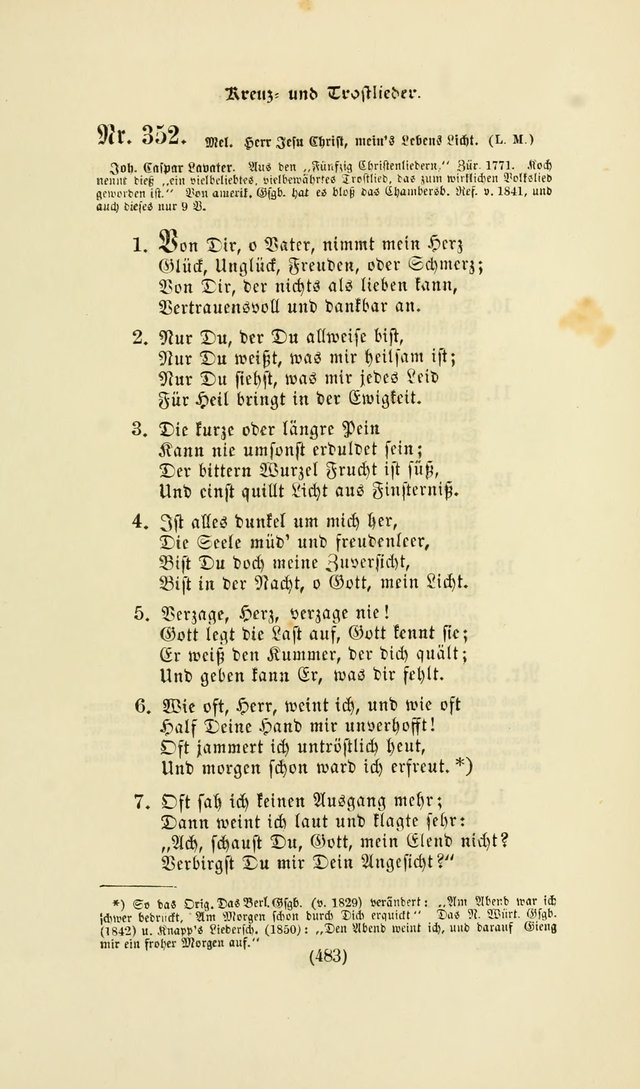 Deutsches Gesang- und Choralbuch: eine Auswahl geistlicher Lieder ... Neue, verbesserte und verhmehrte Aufl. page 480