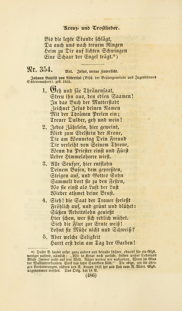 Deutsches Gesang- und Choralbuch: eine Auswahl geistlicher Lieder ... Neue, verbesserte und verhmehrte Aufl. page 483