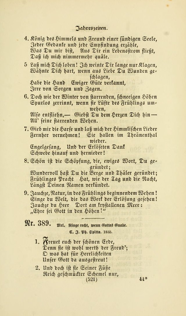 Deutsches Gesang- und Choralbuch: eine Auswahl geistlicher Lieder ... Neue, verbesserte und verhmehrte Aufl. page 518