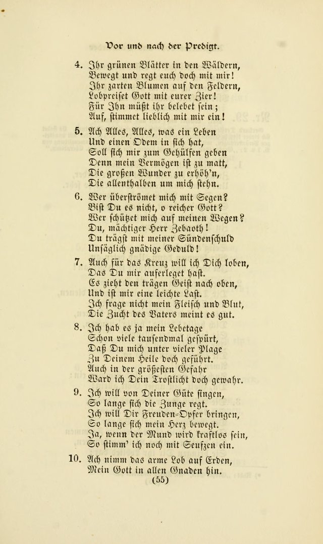 Deutsches Gesang- und Choralbuch: eine Auswahl geistlicher Lieder ... Neue, verbesserte und verhmehrte Aufl. page 52