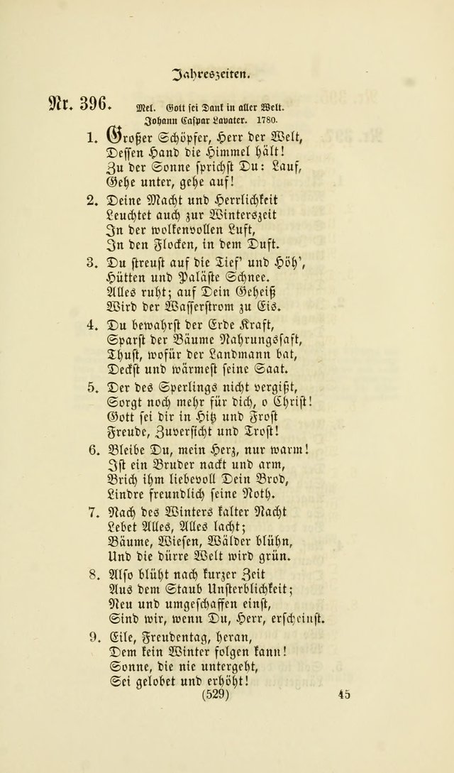 Deutsches Gesang- und Choralbuch: eine Auswahl geistlicher Lieder ... Neue, verbesserte und verhmehrte Aufl. page 526