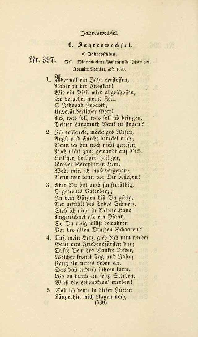 Deutsches Gesang- und Choralbuch: eine Auswahl geistlicher Lieder ... Neue, verbesserte und verhmehrte Aufl. page 527