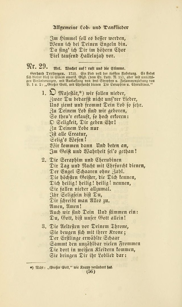 Deutsches Gesang- und Choralbuch: eine Auswahl geistlicher Lieder ... Neue, verbesserte und verhmehrte Aufl. page 53