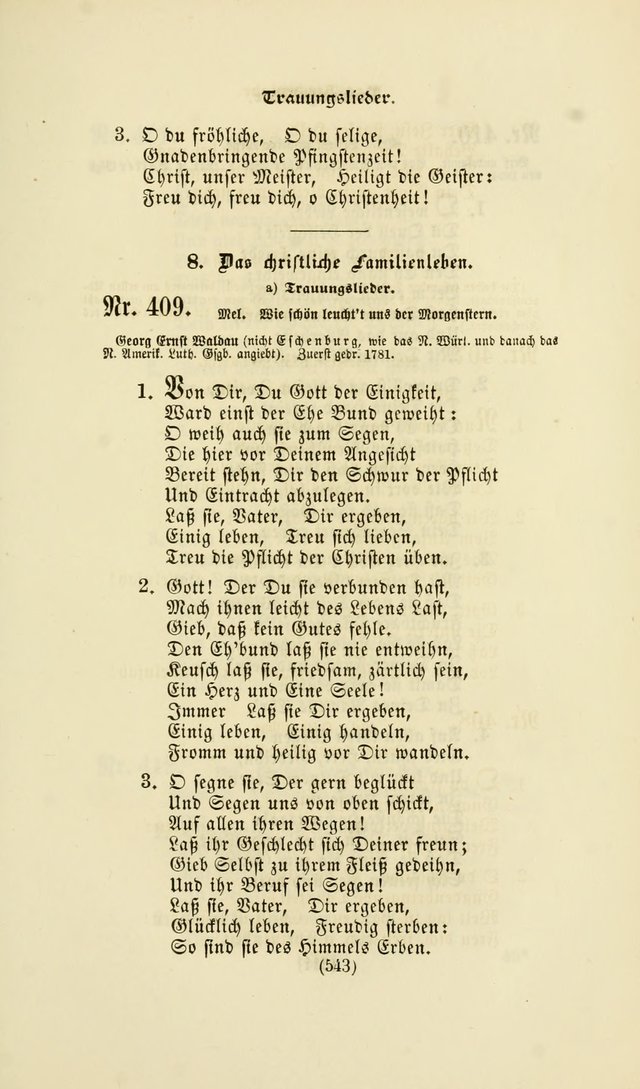 Deutsches Gesang- und Choralbuch: eine Auswahl geistlicher Lieder ... Neue, verbesserte und verhmehrte Aufl. page 540