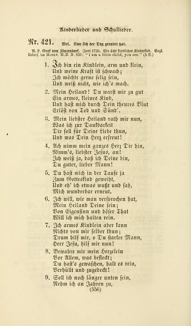 Deutsches Gesang- und Choralbuch: eine Auswahl geistlicher Lieder ... Neue, verbesserte und verhmehrte Aufl. page 553