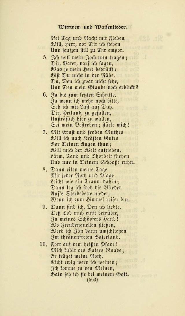 Deutsches Gesang- und Choralbuch: eine Auswahl geistlicher Lieder ... Neue, verbesserte und verhmehrte Aufl. page 560