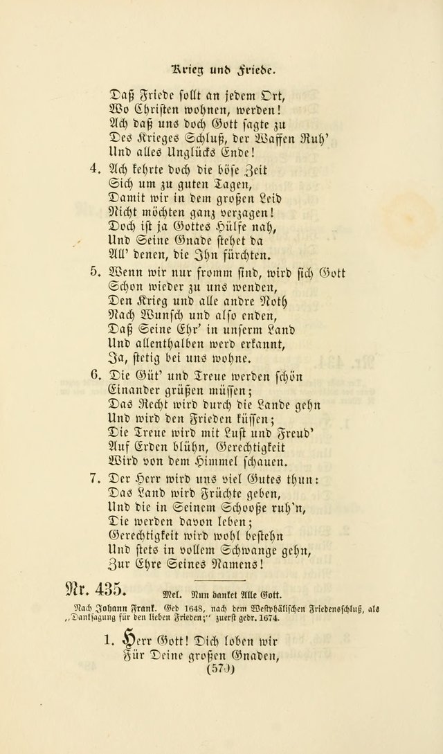 Deutsches Gesang- und Choralbuch: eine Auswahl geistlicher Lieder ... Neue, verbesserte und verhmehrte Aufl. page 567