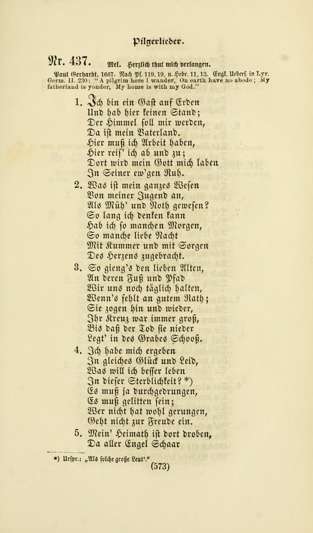 Deutsches Gesang- und Choralbuch: eine Auswahl geistlicher Lieder ... Neue, verbesserte und verhmehrte Aufl. page 570