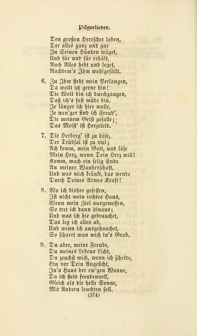 Deutsches Gesang- und Choralbuch: eine Auswahl geistlicher Lieder ... Neue, verbesserte und verhmehrte Aufl. page 571