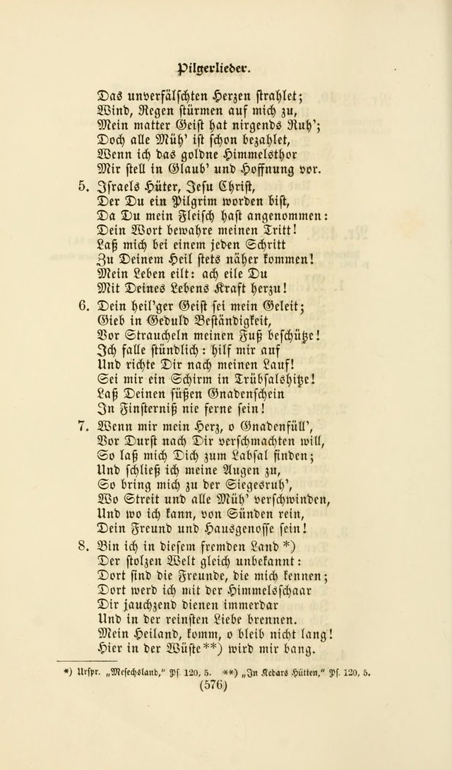 Deutsches Gesang- und Choralbuch: eine Auswahl geistlicher Lieder ... Neue, verbesserte und verhmehrte Aufl. page 573