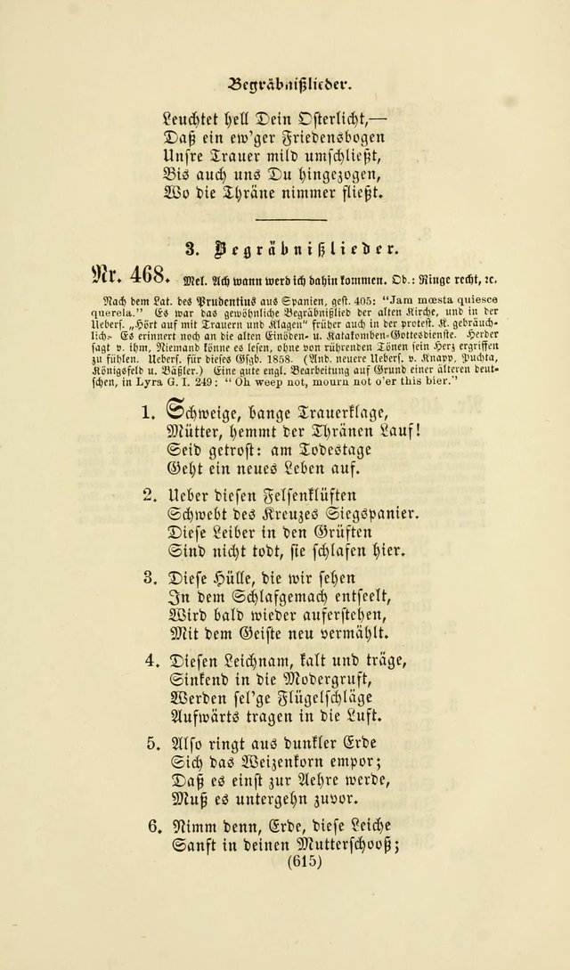 Deutsches Gesang- und Choralbuch: eine Auswahl geistlicher Lieder ... Neue, verbesserte und verhmehrte Aufl. page 612