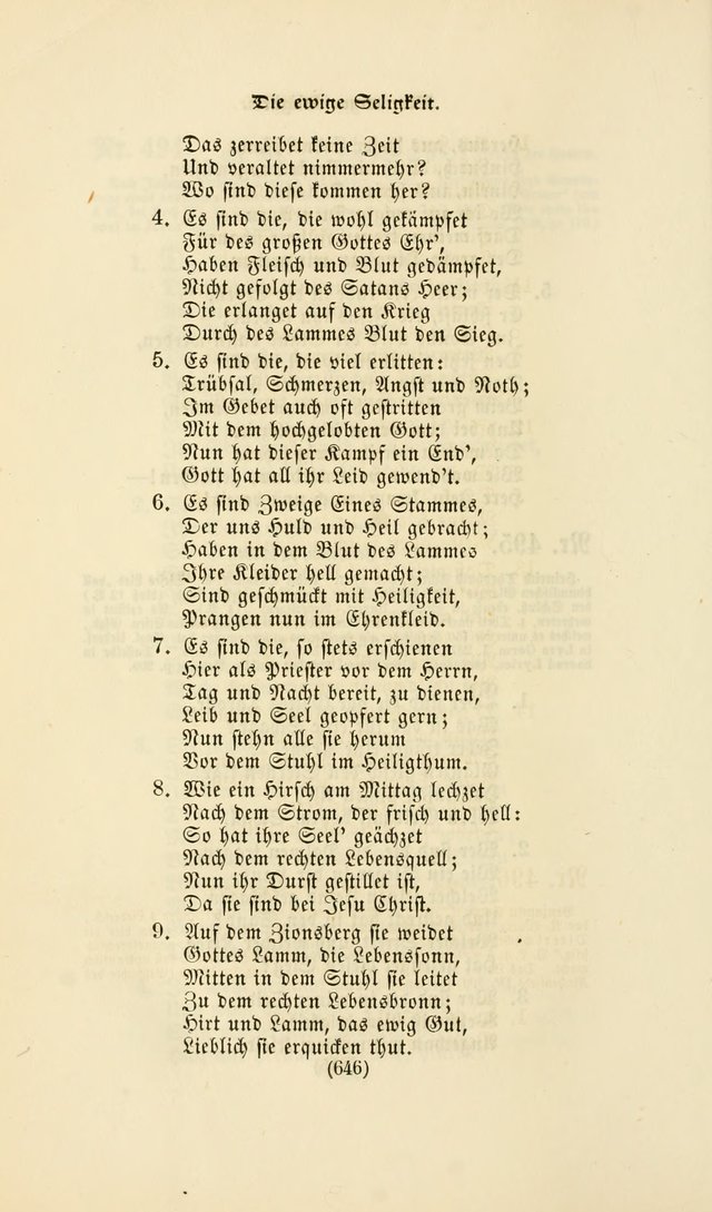 Deutsches Gesang- und Choralbuch: eine Auswahl geistlicher Lieder ... Neue, verbesserte und verhmehrte Aufl. page 643