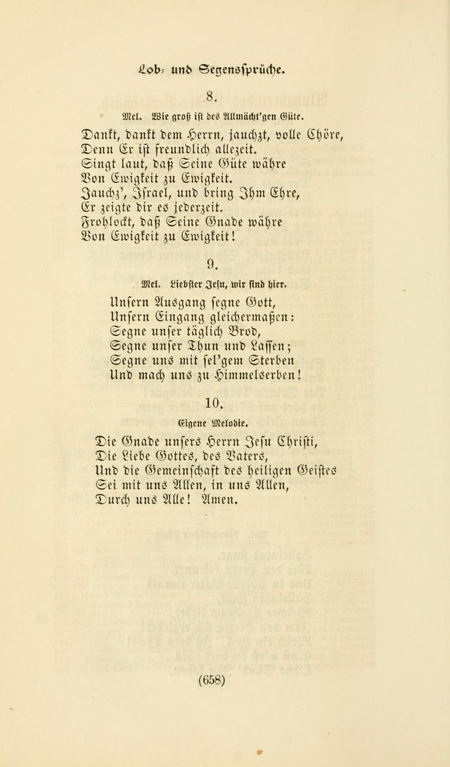 Deutsches Gesang- und Choralbuch: eine Auswahl geistlicher Lieder ... Neue, verbesserte und verhmehrte Aufl. page 655