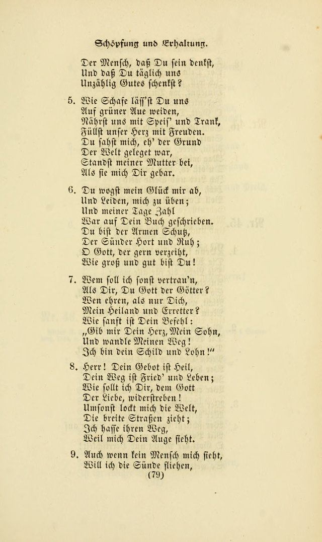 Deutsches Gesang- und Choralbuch: eine Auswahl geistlicher Lieder ... Neue, verbesserte und verhmehrte Aufl. page 76