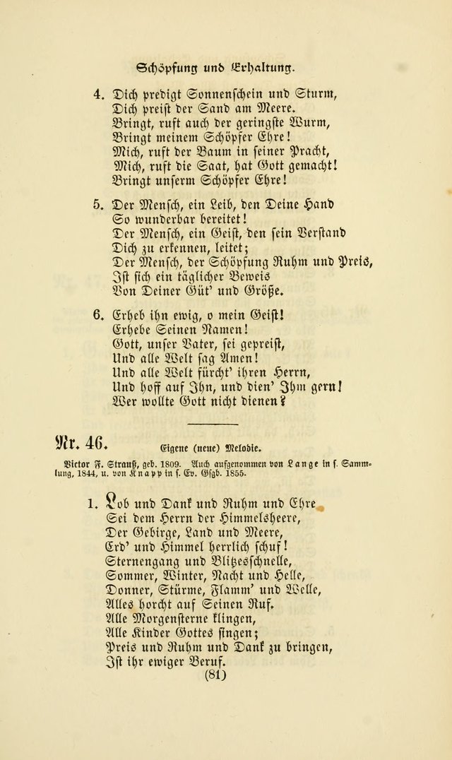 Deutsches Gesang- und Choralbuch: eine Auswahl geistlicher Lieder ... Neue, verbesserte und verhmehrte Aufl. page 78