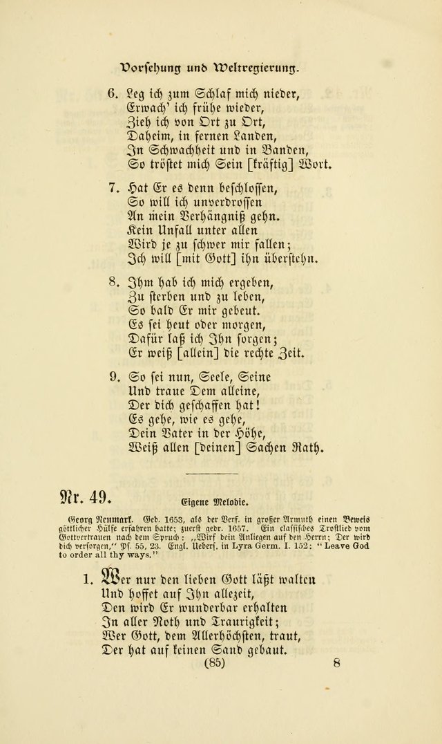 Deutsches Gesang- und Choralbuch: eine Auswahl geistlicher Lieder ... Neue, verbesserte und verhmehrte Aufl. page 82