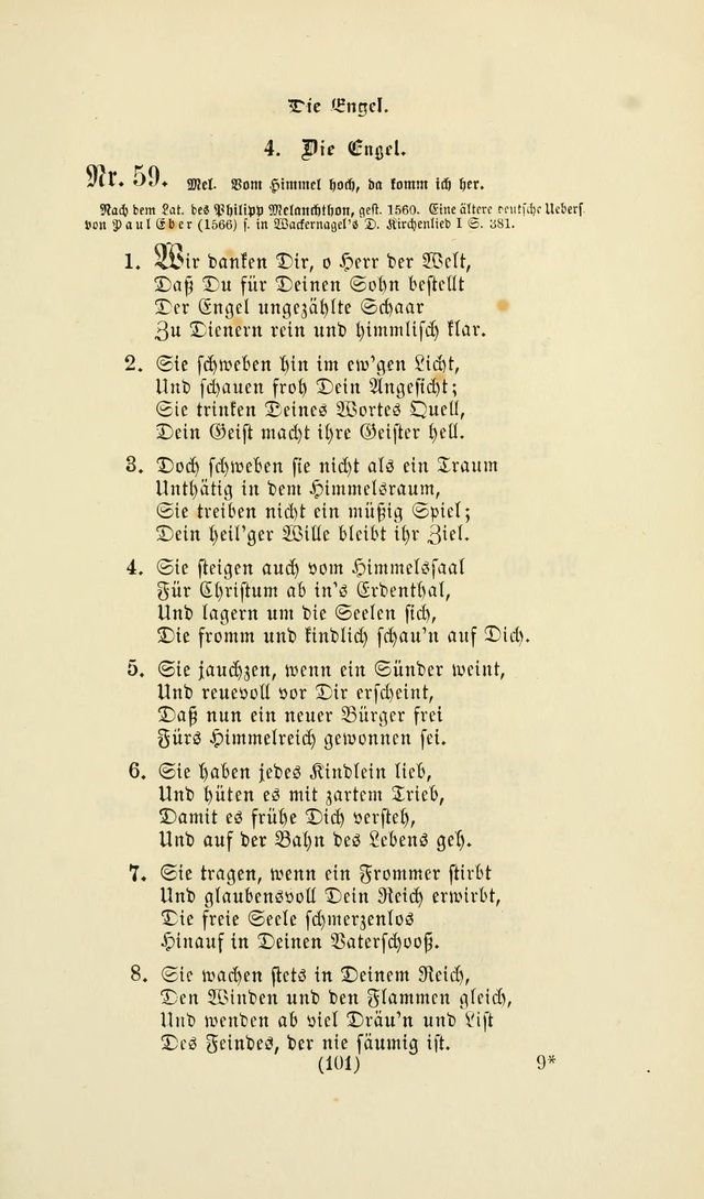 Deutsches Gesang- und Choralbuch: eine Auswahl geistlicher Lieder ... Neue, verbesserte und verhmehrte Aufl. page 98